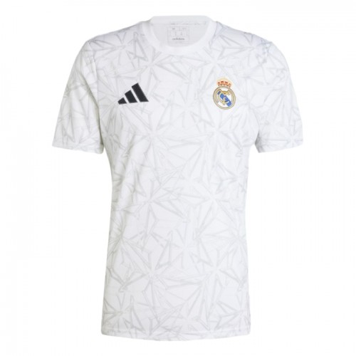 Maillot de Foot Real Madrid Pre-Match 2024-25 Blanche Maillot de Foot Real Madrid Pre-Match 2024-25 Blanche